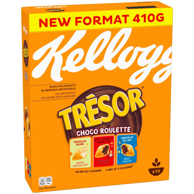  Kellogg's Tresor Choco Roulette 410g 