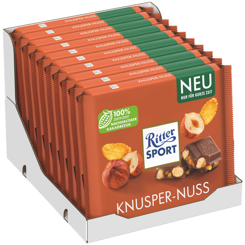  Ritter Sport Knusper-Nuss 250g 