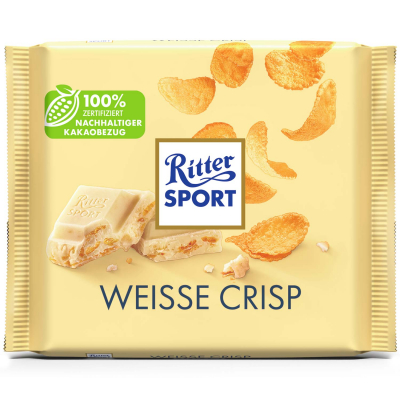  Ritter Sport Weisse Crisp 100g 