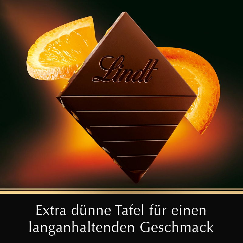 Lindt Excellence Orange Intense Feinherb Tafel 100g 