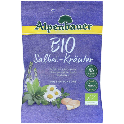  Alpenbauer Bio Salbei-Kräuter Bonbons 90g 