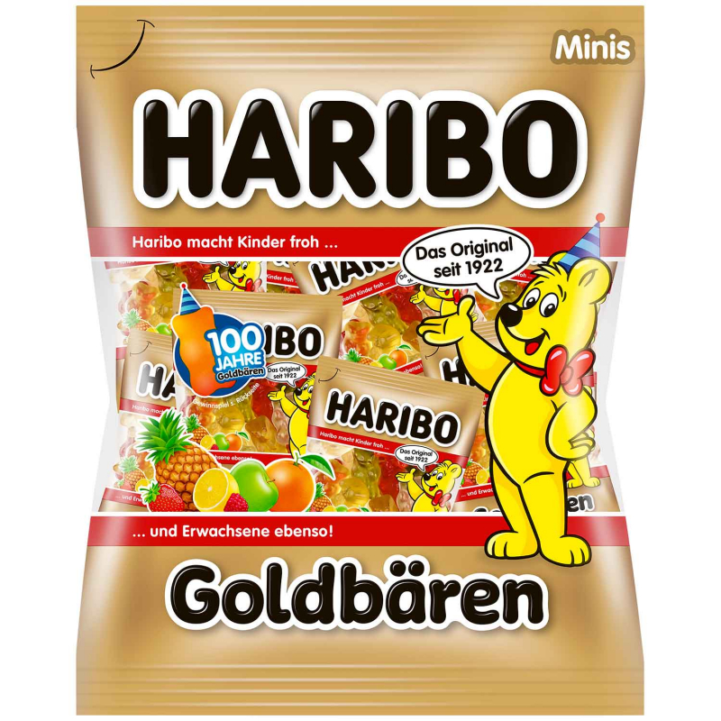  Haribo Goldbären Minis 20er (MHD 30.06.2025) 