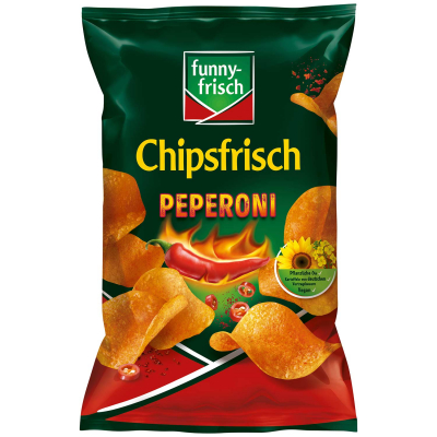  funny-frisch Chipsfrisch Peperoni 150g 