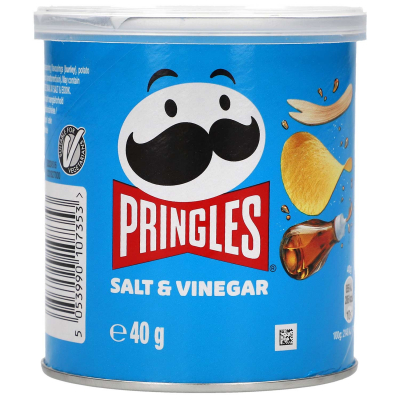  Pringles Salt & Vinegar 40g 
