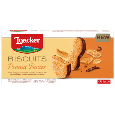  Loacker Biscuits Peanut Butter 100g 