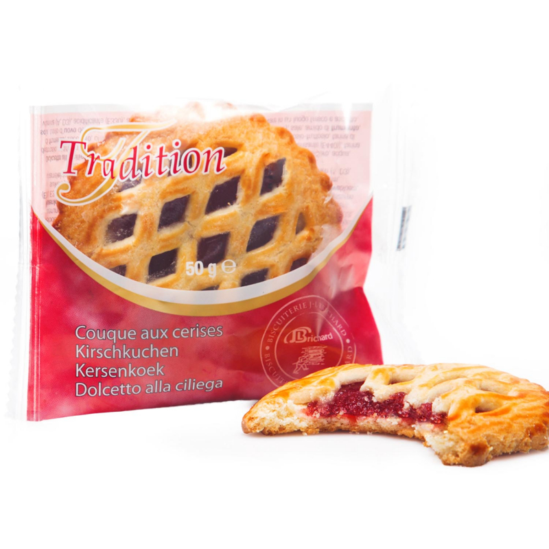  Biscuiterie JL Brichard Tradition Kirschkuchen 42,5g 