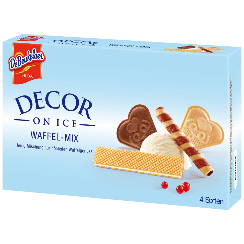  DeBeukelaer Decor on Ice Waffel-Mix 84g 