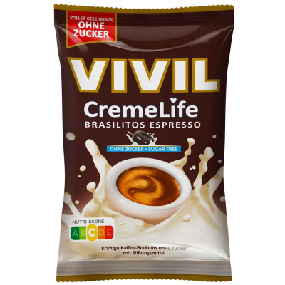  Vivil CremeLife Brasilitos Espresso ohne Zucker 110g 