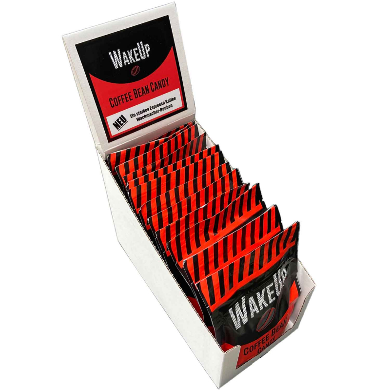  Edel WakeUp Strong Coffee Bean Candy 22er 