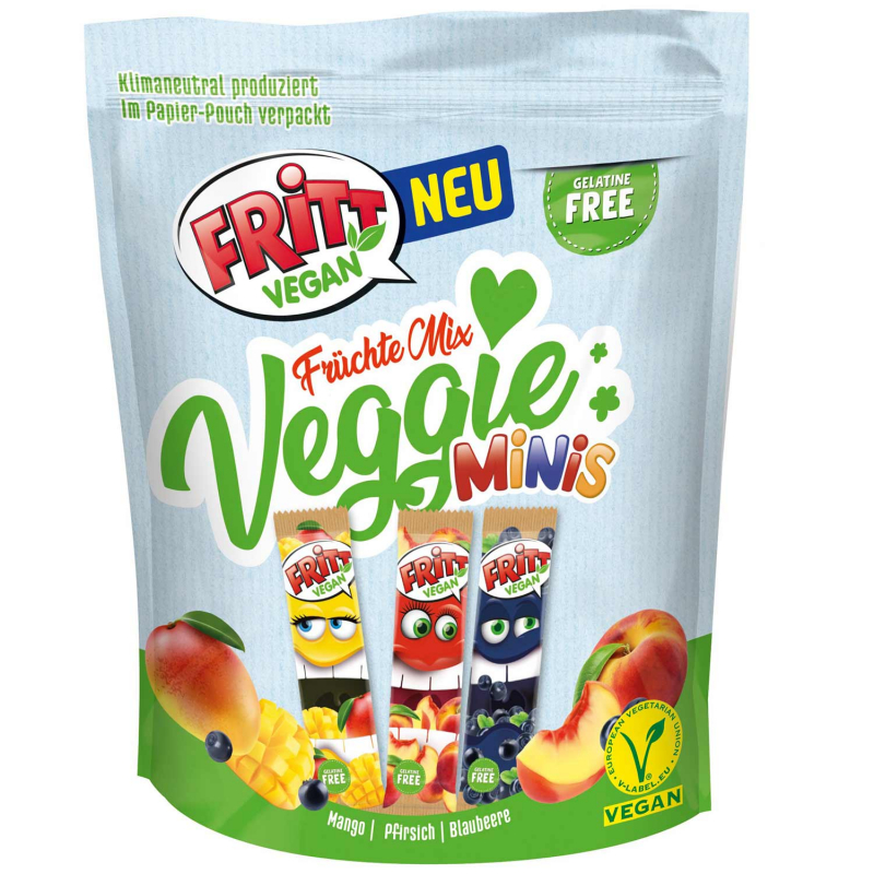  Fritt Vegan Früchte Mix Veggie Minis 135g 