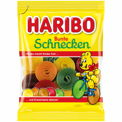  Haribo Bunte Schnecken veggie 160g 