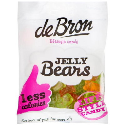  de Bron Jelly Bears sugarfree 90g 
