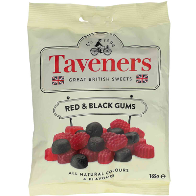  Taveners Red & Black Gums 165g 