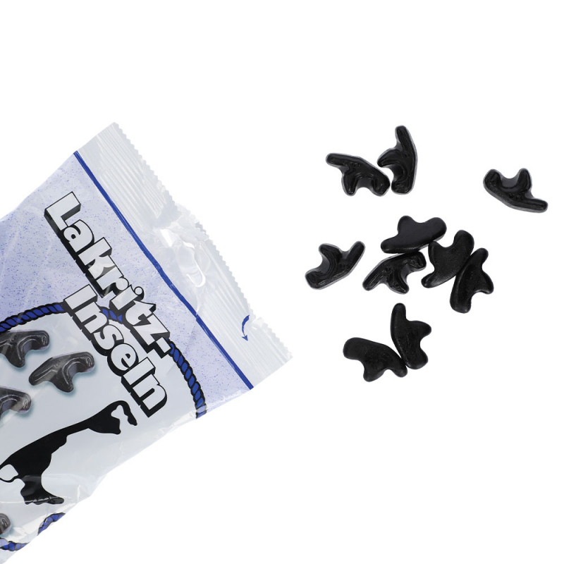  Echt Sylter Brisen-Klömbjes Lakritz-Inseln aromatisch & würzig 175g 