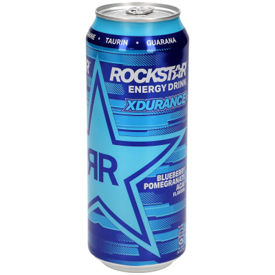  Rockstar Energy Drink XDurance Blueberry Pomegranate Acai 500ml 