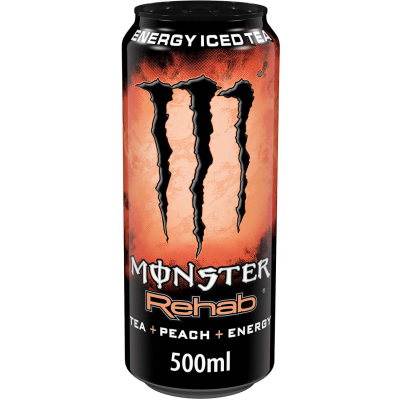  Monster Rehab Peach Iced Tea + Energy 500ml 