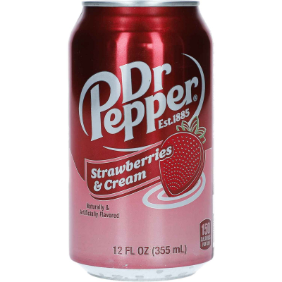  Dr Pepper Strawberries & Cream USA 355ml 