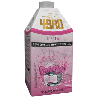  4BRO Ice Tea Bubble Gum Zero 500ml 