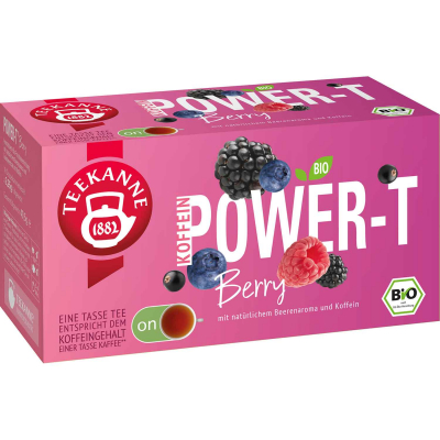  Teekanne Power-T Berry Bio 18er 