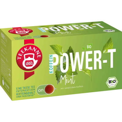  Teekanne Power-T Mint Bio 18er 