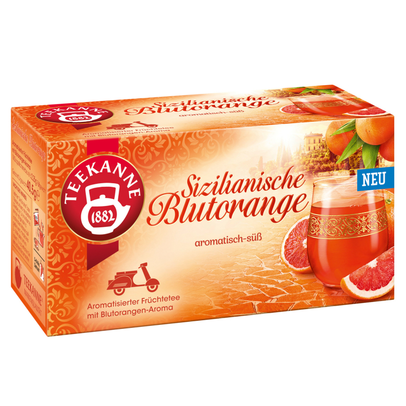  Teekanne Mediterrane Blutorange 18er 