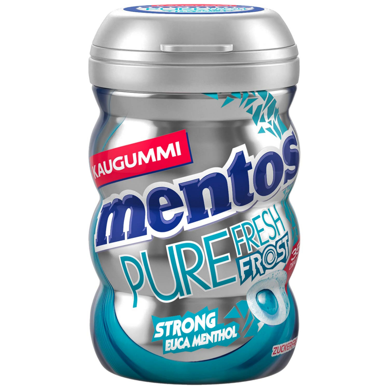  mentos Pure Fresh Frost Kaugummi Strong Euca Menthol zuckerfrei 35er 