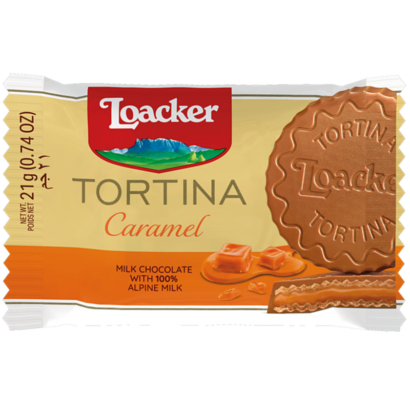  Loacker Tortina Caramel 24x21g 