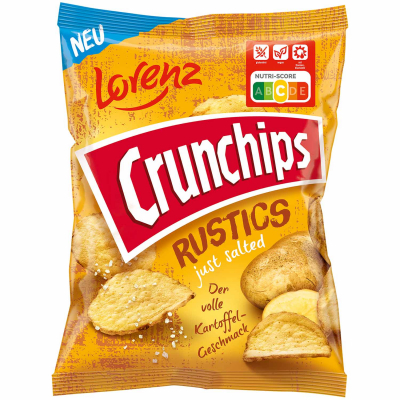  Crunchips Rustics Just Salted 110g 