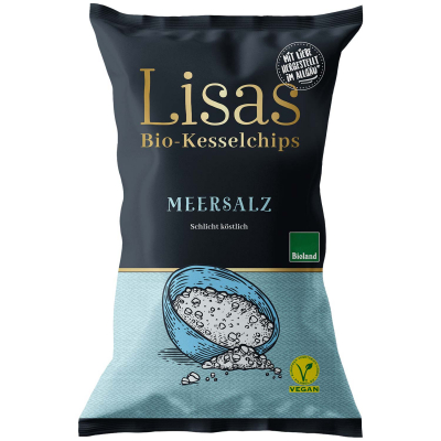  Lisas Bio-Kesselchips Meersalz 