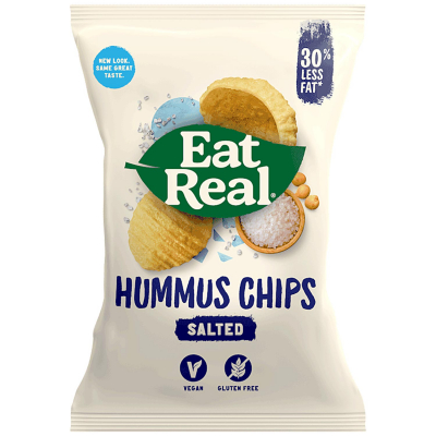 Eat Real Hummus Chips Salted 135g