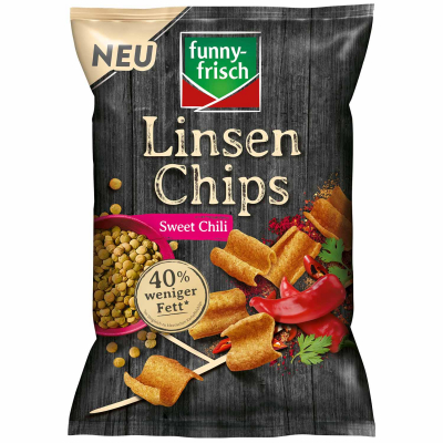  funny-frisch Linsen Chips Sweet Chili 90g 