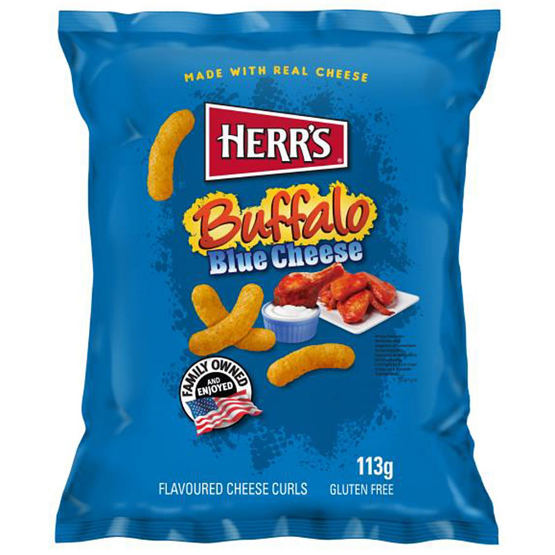  Herr's Buffalo Blue Cheese Curls 113g 
