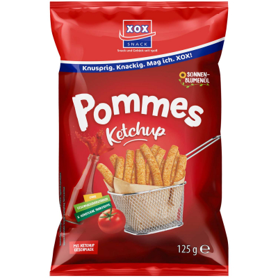  XOX Pommes Ketchup 24x25g 