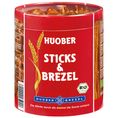  Huober Brezel Sticks & Brezel Bio 300g 