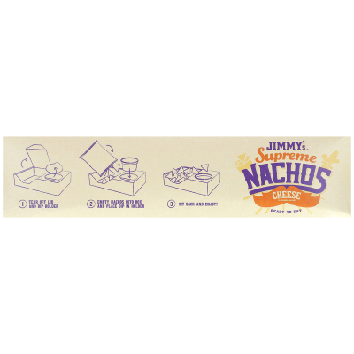  Jimmy's Supreme Nachos To Go Cheese with Sour Cream Dip 200g 