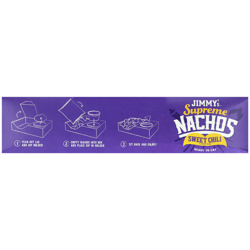  Jimmy's Supreme Nachos To Go Sweet Chili with Spicy Salsa Dip 200g 