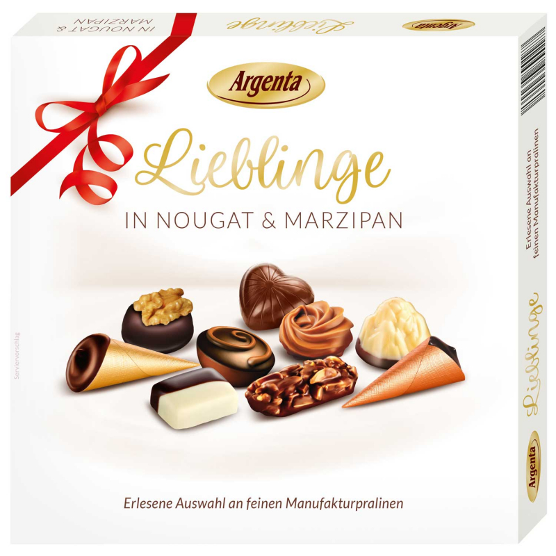  Argenta Lieblinge in Nougat & Marzipan 250g 