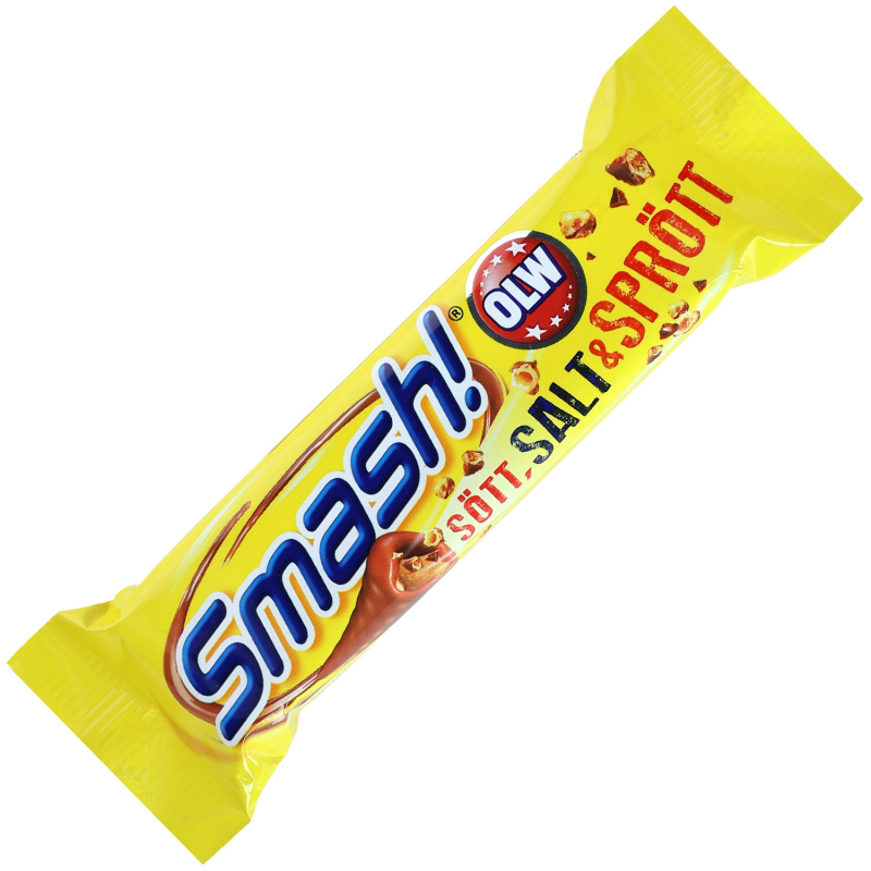  Smash! Sött, Salt & Sprött Riegel 34g 