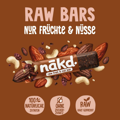  Nakd Raw Fruit & Nut Bar Cocoa Delight 35g 