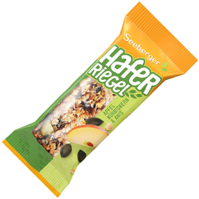  Seeberger Haferriegel Apfel Kürbiskern & Anis 50g (MHD 27.04.2025) 