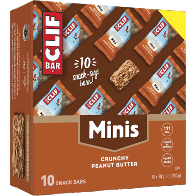  Clif Bar Energy Bar Crunchy Peanut Butter Minis 10x28g (MHD 21.05.2025) 