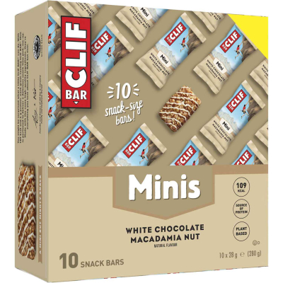  Clif Bar Energy Bar White Chocolate Macadamia Nut Minis 10x28g 