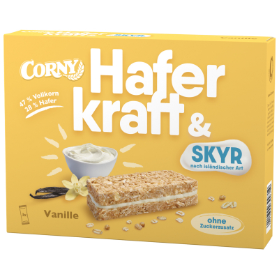  Corny Haferkraft & Skyr Vanille 3x40g 