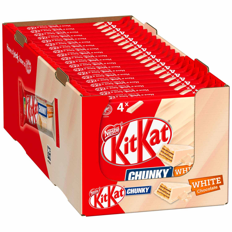  KitKat Chunky White Chocolate 4x40g 