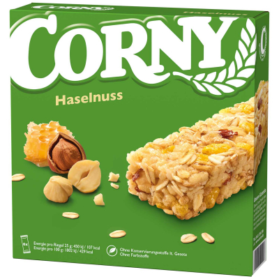  Corny Haselnuss 6x25g 