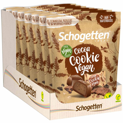  Schogetten Cocoa Cookie Vegan 125g 