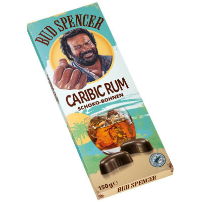  Bud Spencer Caribic Rum Schoko-Bohnen 150g 