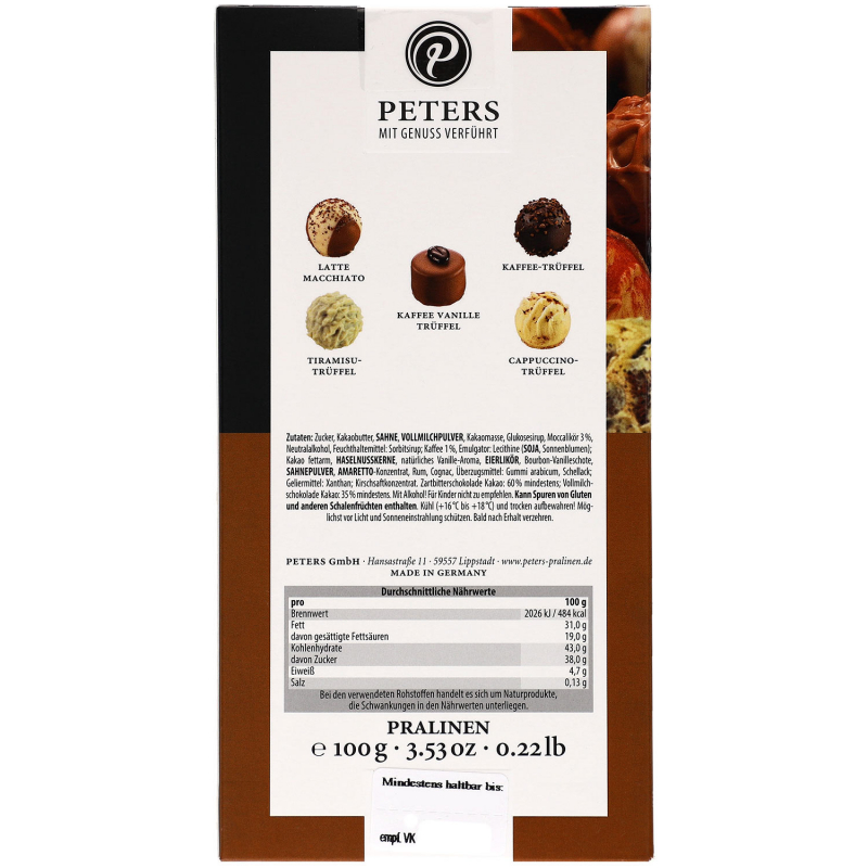 Peters Kaffee-Kollektion 100g 