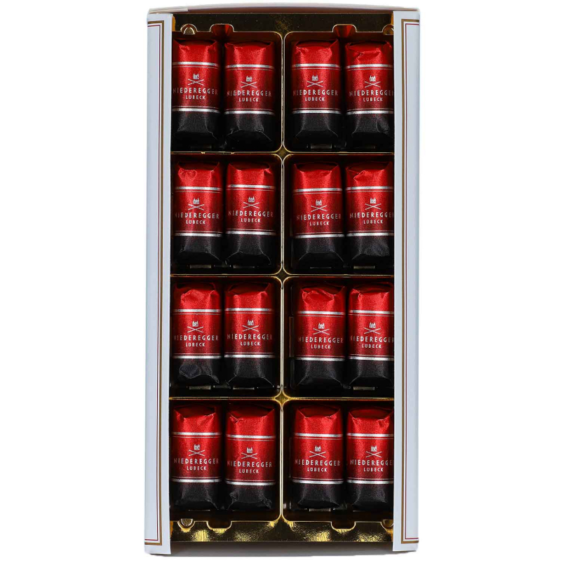  Niederegger Marzipan Klassiker Dark Edition Kaffee Nuss 80x12,5g 