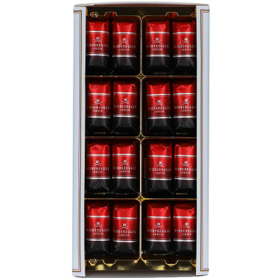  Niederegger Marzipan Klassiker Dark Edition Kaffee Nuss 80x12,5g 